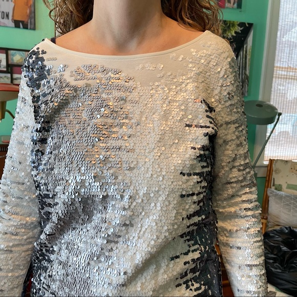 🩶Joan Vass Sequin Tunic (XL) - Picture 6 of 7
